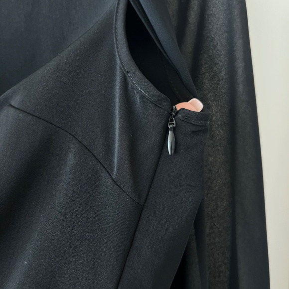 Marciano Elegant Black Chiffon Sleeve Blouse, Size 40 (US M) - Picture 6 of 8